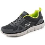 Chaussures montantes Skechers vert lime look fashion 