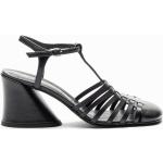 Chaussures Strategia noires en cuir Pointure 37 avec un talon entre 7 et 9cm pour femme 