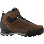 Chaussures de randonnée Millet marron en velours imperméables Pointure 46,5 look fashion pour homme 
