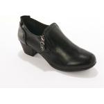 Chaussures trotteurs noires Pointure 39 avec un talon entre 3 et 5cm look casual pour femme 