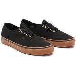 Chaussures basses Vans Authentic noires en toile à lacets Pointure 44 look streetwear pour homme en promo 