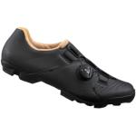 Chaussures de vélo Shimano noires en cuir synthétique Pointure 36 pour femme en promo 
