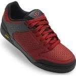 Chaussures de vélo Giro rouges en caoutchouc résistantes à l'eau à lacets Pointure 47 pour homme 