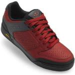 Chaussures de vélo Giro rouges en caoutchouc résistantes à l'eau à lacets Pointure 38 pour homme 