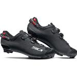Chaussures de vélo Sidi noires en microfibre à motif tigres réflechissantes Pointure 41 pour homme en promo 