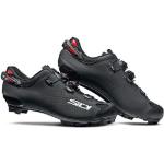 Chaussures de vélo Sidi noires en microfibre à motif tigres réflechissantes Pointure 43 pour homme en promo 