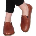 Sandales marron en cuir de buffle en cuir classiques pour homme 