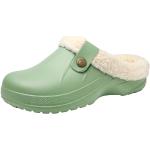 Chaussons peluche verts Pointure 43 look fashion 