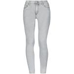 Jeans skinny Cheap Monday gris clair en denim délavés W28 L32 pour femme en promo 