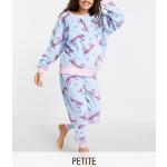 Pyjamas en polaires Chelsea Peers bleus en polaire à motif koalas Taille S pour femme en promo 