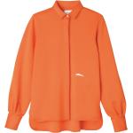 Chemises unies LONGCHAMP orange Taille S look sportif pour femme 