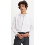 Chemises Levi's blanches à col américain Taille M classiques pour homme en promo 