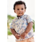 Chemises hawaiennes Vertbaudet beiges en coton Taille 6 mois pour bébé en promo de la boutique en ligne Vertbaudet.fr 