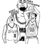 Chemise De Basket-Ball Sacramento Kings - T-Shirt Collection Sac Kings Modèle Ancien