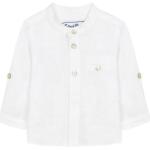 Chemises Tartine et chocolat blanches en lin Taille 3 ans pour garçon de la boutique en ligne Berceaumagique.com 