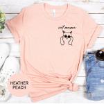 T-shirts humour à motif animaux pour femme 