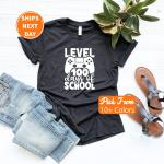 T-shirts à col rond look fashion pour garçon de la boutique en ligne Etsy.com 
