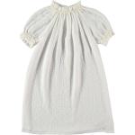 Chemises de nuit longues blanches en jersey bio éco-responsable Taille 4 ans look fashion pour fille de la boutique en ligne Vertbaudet.fr 