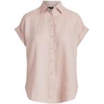 Chemises Ralph Lauren rose pastel en lin Taille S pour femme 