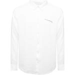 Chemises blanches en lin Taille XL pour homme en promo 