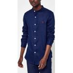 Chemises de créateur Ralph Lauren Polo Ralph Lauren bleues en lin Taille XS 