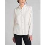 Chemises de western Lee blanches en lyocell tencel éco-responsable à manches longues classiques pour femme 