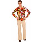 Déguisements des années 70 multicolores Taille XL look fashion pour homme 