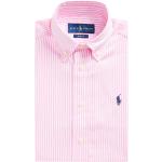 Chemises de créateur Ralph Lauren Polo Ralph Lauren roses à rayures en popeline enfant classiques 
