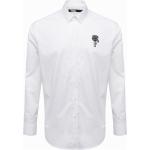 Chemises Karl Lagerfeld blanches Taille L pour homme en promo 