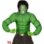 Déguisements de Super Héros verts Hulk look fashion 