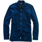 Chemises oxford bleu indigo Taille S pour homme 