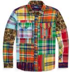 Chemises oxford de créateur Ralph Lauren Polo Ralph Lauren patchwork en satin Taille XXL classiques pour homme 