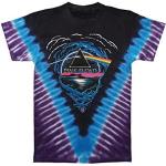 Chemise Pink Floyd Dark Side Of The Moon Abyss - Chemise Tie Dye Taille Large, Xl, 2Xl Et 3Xl
