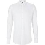 Chemises cintrées de créateur HUGO BOSS BOSS blanches en coton col kent Taille XS pour homme 