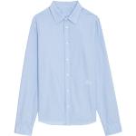 Chemises Zadig & Voltaire bleu ciel à rayures en popeline Taille S pour homme 