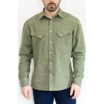 Chemises oxford vertes pour homme 
