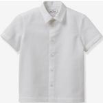 Chemises Cyrillus blanches en lin Taille 8 ans pour garçon de la boutique en ligne Vertbaudet.fr 