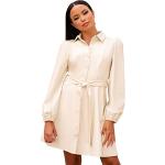 Robes chemisier Chi Chi London blanc crème en polyuréthane Taille XL look casual pour femme 
