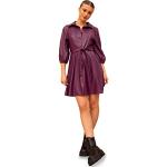 Robes chemisier Chi Chi London violettes Taille XL look casual pour femme 