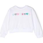 Tops Chiara Ferragni blancs en jersey à paillettes Taille 10 ans pour fille de la boutique en ligne Miinto.fr avec livraison gratuite 