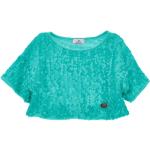 T-shirts à col rond Chiara Ferragni vert d'eau en polyester à sequins Taille 10 ans pour fille de la boutique en ligne Miinto.fr avec livraison gratuite 
