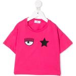 T-shirts Chiara Ferragni roses Taille 5 ans pour fille de la boutique en ligne Miinto.fr avec livraison gratuite 