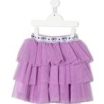 Robes tulle Chiara Ferragni violet foncé en tulle à volants Taille 10 ans pour fille en promo de la boutique en ligne Farfetch.com 
