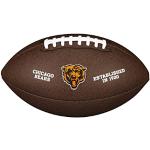 Ballons Wilson marron de football américain Chicago Bears en promo 