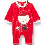 Combinaisons Chicco rouges à carreaux en chenille Taille 9 mois look fashion pour garçon de la boutique en ligne Amazon.fr 