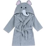 Peignoirs Chicco gris en coton à motif éléphants Taille 24 mois look fashion pour bébé de la boutique en ligne Amazon.fr 