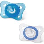 Tétines physiologiques Chicco blanches en silicone 