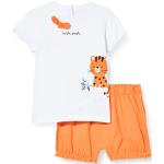 T-shirts Chicco orange all Over à motif animaux Taille 6 mois look fashion pour fille de la boutique en ligne Amazon.fr 