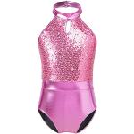 Justaucorps rose bonbon à paillettes Taille 6 ans look fashion pour fille de la boutique en ligne Amazon.fr 