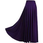 Tenues de danse orientale violettes à volants respirantes maxi Taille 4 XL look fashion pour femme 